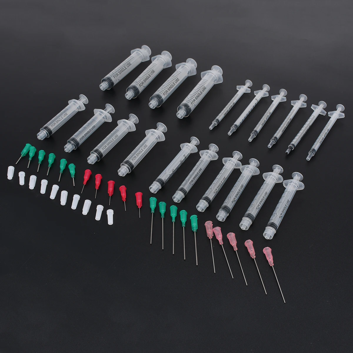 20 упаковок дозирующих шприцов Luer Lock для заправки мерных электронных жидкостей полипропиленовая игла 1 мл 3 мл 5 мл 10 мл