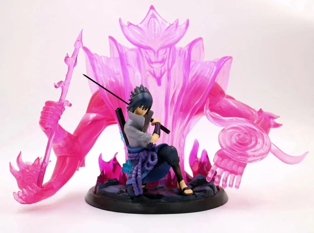 Аниме Наруто Саске Susanoo ПВХ фигурка Коллекционная модель игрушки NARUTO, Shippuden, Sasuke Itachi Susanoo Diorama