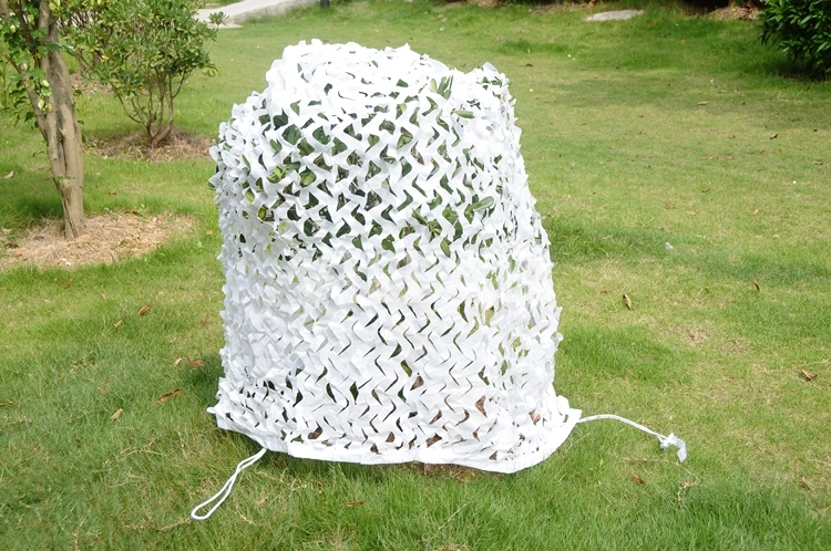 

VILEAD 1.5M x 9M (5FT x 29.5FT) Snow White Digital Camouflage Net Military Army Camo Netting Sun Shelter Sun Shade Sail Tent