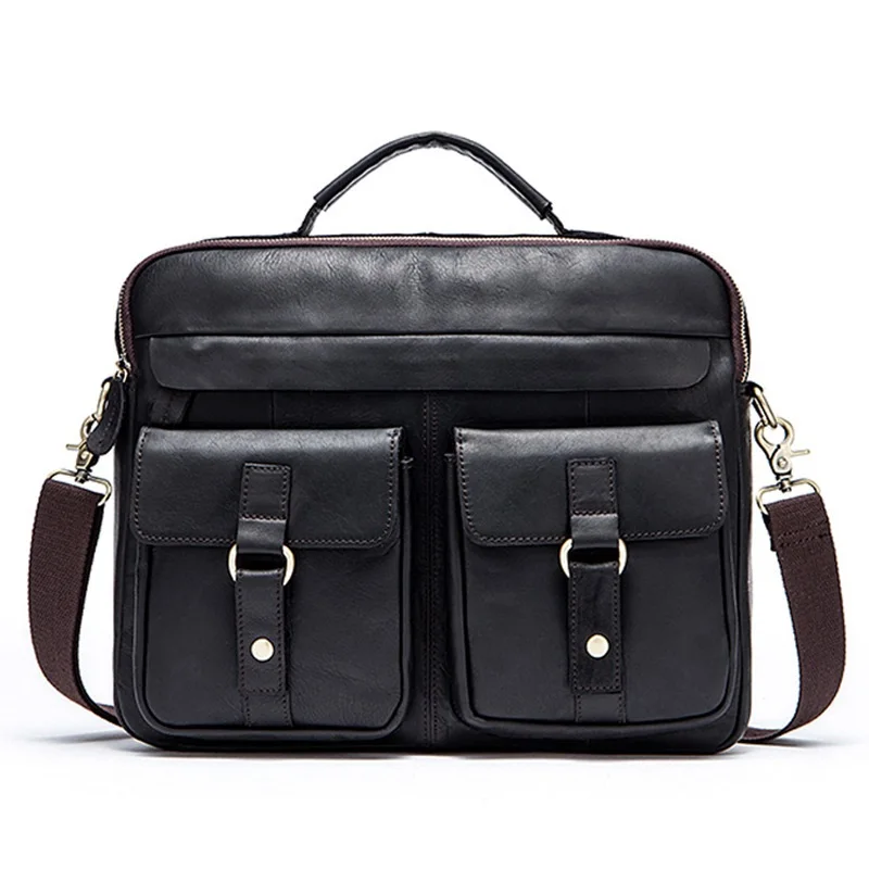 Натуральная кожа сумка-мессенджер для ноутбука 13,3 дюймов бизнес портфель сумки для документы на плече сумки Сумка для ноутбука