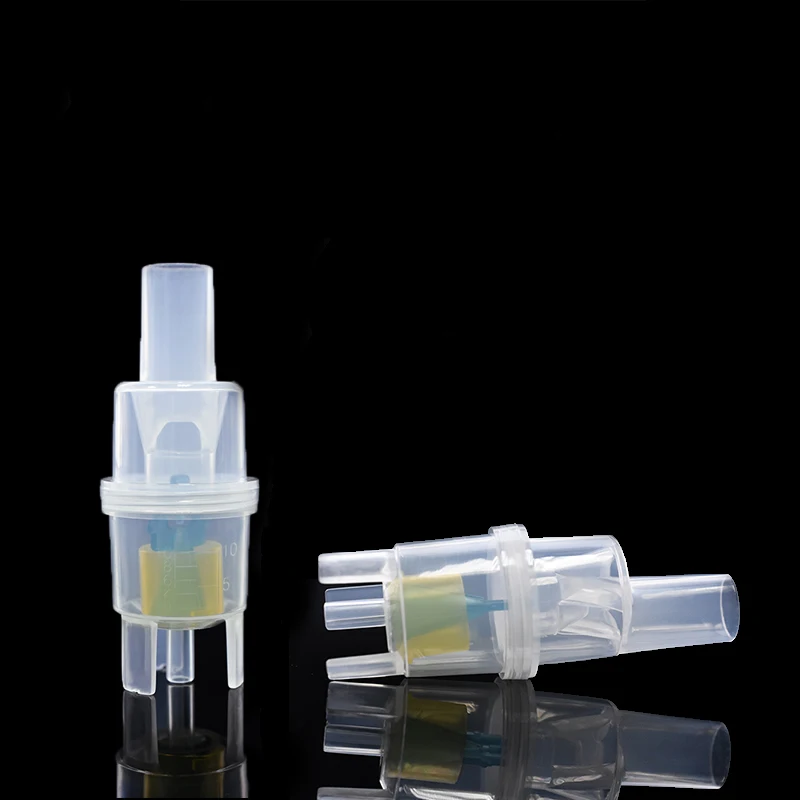 New FDA Inhaler Parts Nebulizer Cup Medicine Tank Cup Compressor Nebulizer Accessory Atomized Spray Injector for