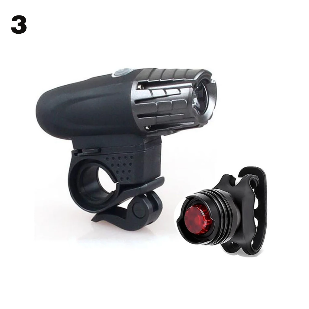 Excellent Bike LED Lights Kit Waterproof USB Rechargeable Bicycle Headlight Tail Light for Outdoor Cycling ASD88 1 Excellent Bike LED Lights Kit Waterproof USB Rechargeable Bicycle Headlight Tail Light for Outdoor Cycling ASD88 1
