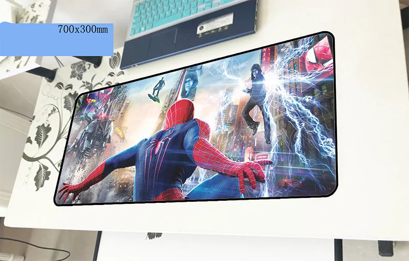 Spider Man mousepad gamer Boy Gift 700x300x3mm gaming mouse pad Personality notebook accessories laptop padmouse ergonomic
