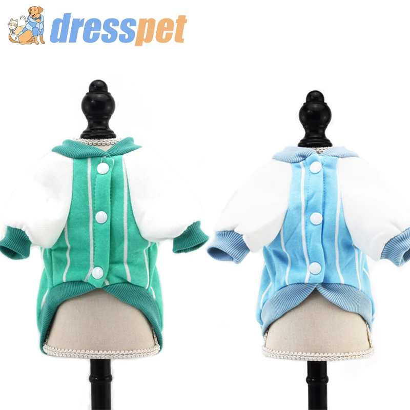 DRESSPET собака мода свитер рубашка Весна и осень Щенок Одежда для плюшевого медведя двухногая Одежда для собак украшенная хлопок