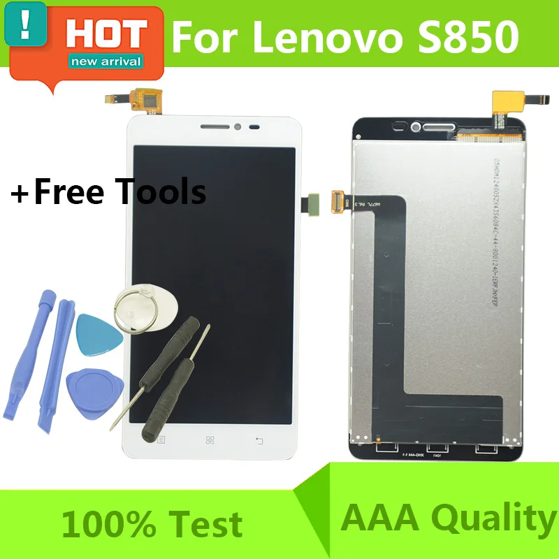 imágenes para 100% prueba de garantía negro/blanco original del lcd para lenovo s850 s850t pantalla lcd táctil digitalizador asamblea con el reemplazo imágenes para 100% prueba de garantía negro/blanco original del lcd para lenovo s850 s850t pantalla lcd táctil digitalizador asamblea con el reemplazo