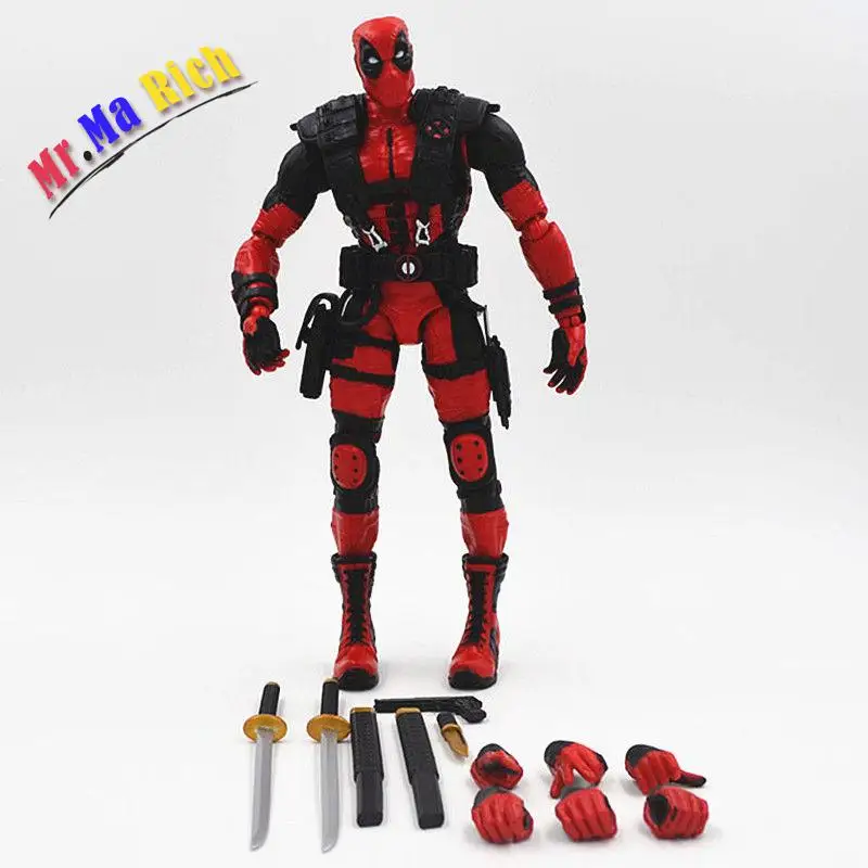 X-Man Дэдпул комиксы Мстители Marvel Fire Toy 25 см красный Figuren Figur In | Игрушки и хобби