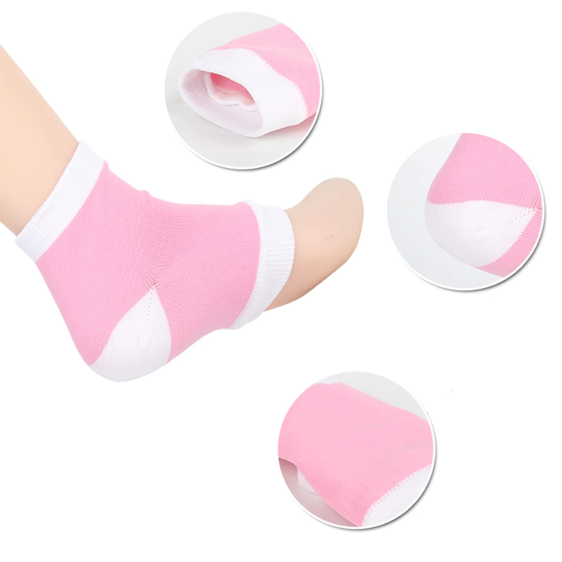 Moisturizing Foot Cover Silicone Gel Socks Heel Cover Men and Women