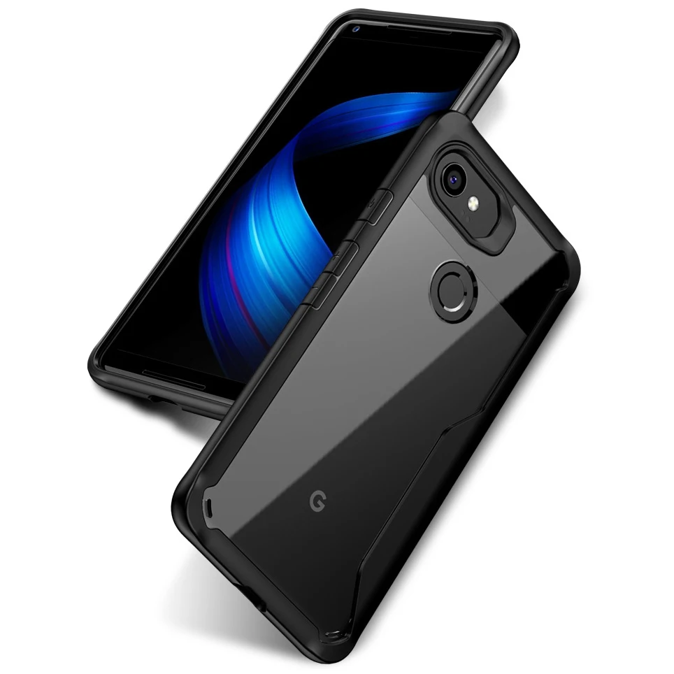 BEXFLOVE чехол для Google Pixel 2XL чехол для Google Pixel 2 Чехол прозрачный гибридный мягкий красный чехол для Pixel 2 XL 2XL чехол