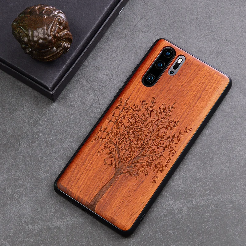 Новинка для huawei P30 Pro Чехол тонкий деревянный задний Чехол TPU бампер чехол для huawei P30 Huawe P30 Pro Чехол для телефона s