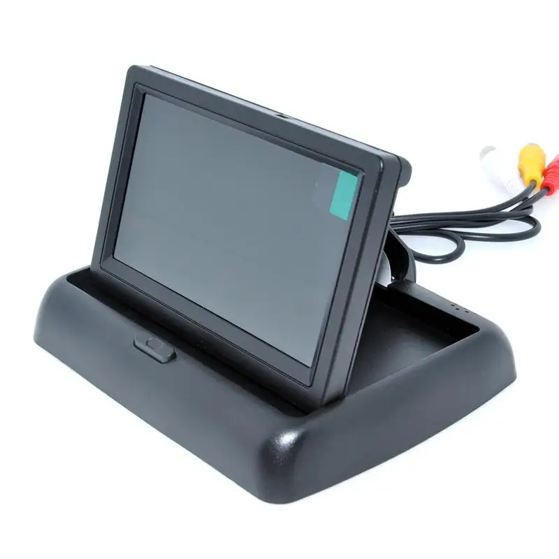 Монитор для зеркала заднего вида автомобиля 4 3 дюйма 12 В|car rearview mirror monitor|monitor 4.3car