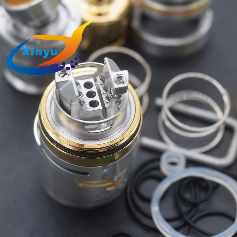 SXK Atto Mech Mod 316ss Styled 18350/18650 батарея vape Vapor Giant v6S 23 мм RTA Регулируемый атомайзер