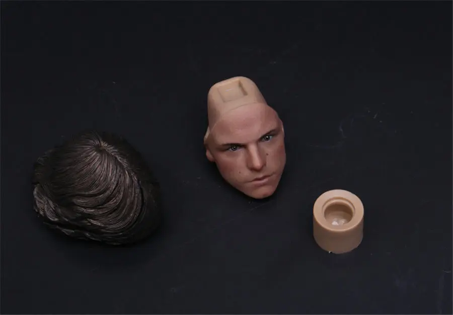 1/6 Bilancia Star Luke Skywalker Testa Sculpt Per Hot Toys Corpo In Magazzino