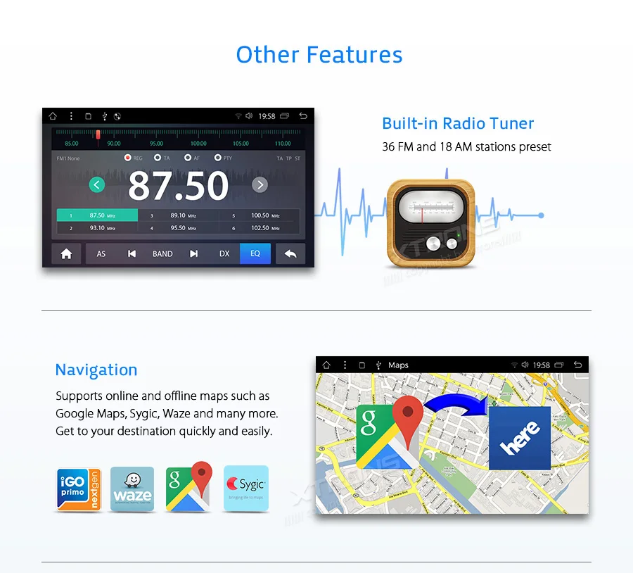 Clearance XTRONS 2 Din Universal 10.1" Android 8.1 Radio Rotatable Face Panel 2.5D Curved Screen Car Stereo DVD Player GPS OBD WiFi FM DAB 20 Clearance XTRONS 2 Din Universal 10.1" Android 8.1 Radio Rotatable Face Panel 2.5D Curved Screen Car Stereo DVD Player GPS OBD WiFi FM DAB 20
