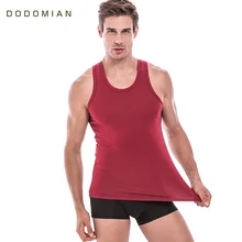 Шелковый хлопковый жилет четыре сезона одежды фитнес мужские майки бренд высокого качества майка без рукавов мужские рубашки Быстрая