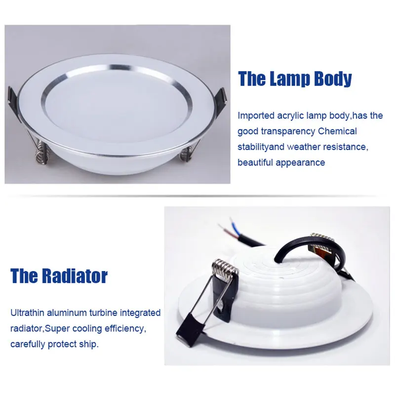 US $29.86 10 Pcs Lot Dimmable Waterproof LED Down Lights 5W 7W 9W 12W 15W 18W Downlight Outdoor Leds Ceiling Lamp For Bathroom Bulb