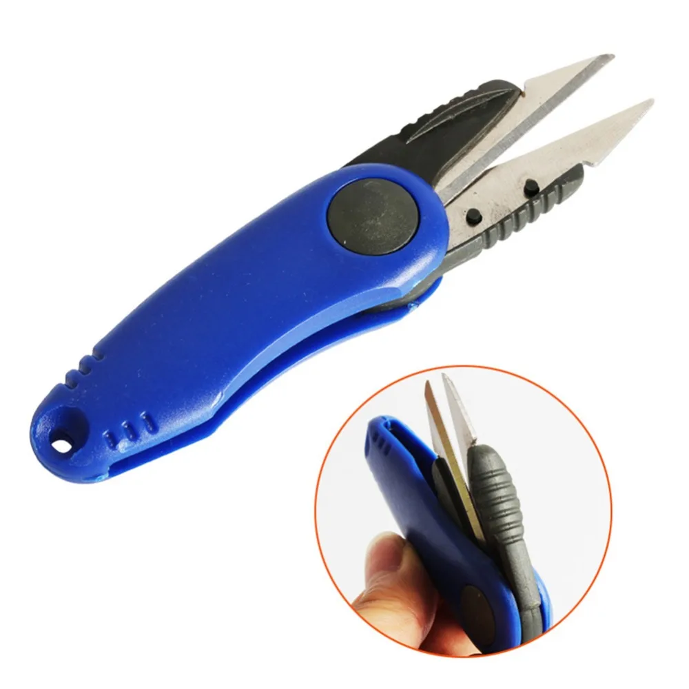 

Hot Fishing Tools Folding Fish Line Clipper Fishing ScissorAccessories Tackle-Shrimp Shaped-Stainless Steel Fish Use Scissors