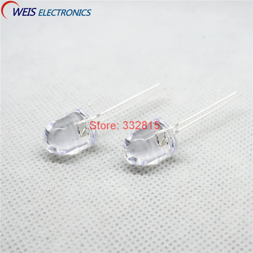 

20PCS F10 RGB LED , SLOW FLASH , DIP-2 LONG LEGS 10MM WATER CLEAR LAMP RED GREEN BLUE light emitting diode