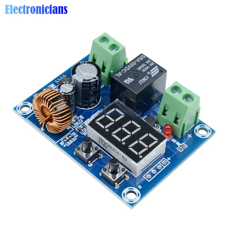 

XH-M609 DC 12V-36V Voltage Protection Module Low voltage Disconnect Protection Precise Undervoltage Protection Board Module