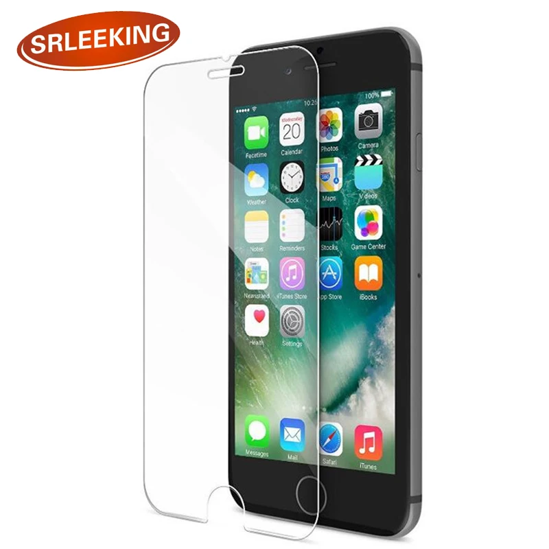 Srleeking стекло на iphone 5s Взрывозащищенная стеклянная пленка защитная пленка для экрана из закаленного стекла Защитная пленка для iphone 7 4S 6s 6plus 7plus