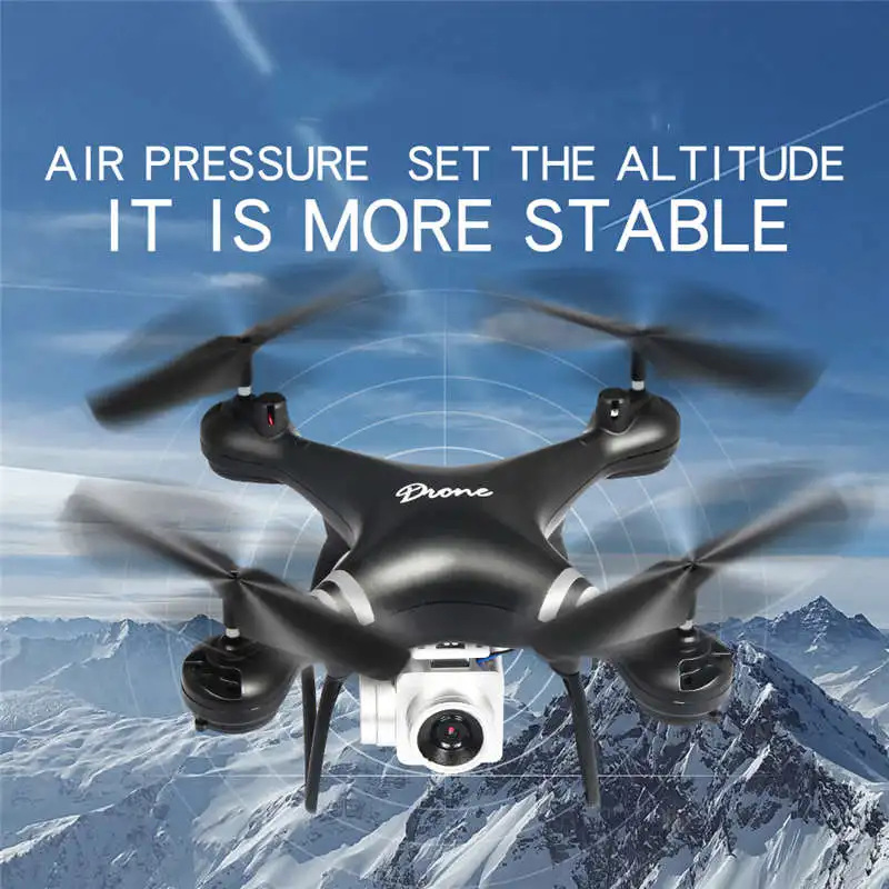 Вертолет Дрон с камерой HD 1080 P wifi FPV Дрон Professional High Hold Mode складной RC Квадрокоптер игрушки для детей
