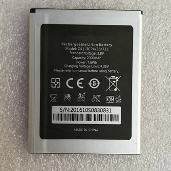 

Rush Sale Limited Stock Retail 2000mAh New Replacement Battery For Oukitel C4 High Quality
