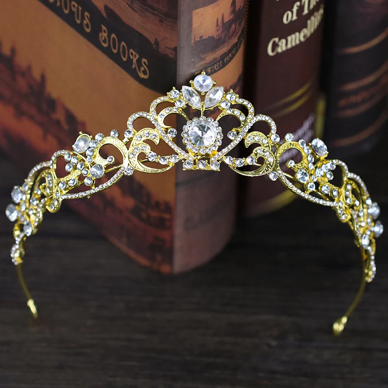 

2018 New Handmade Rhinestone Crown