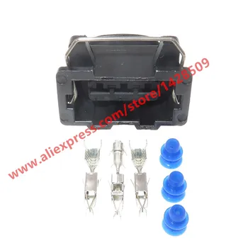 

10 Sets 3 Pin Electrical Waterproof Automotive Connectors Female Part For 357972763 357 972 763