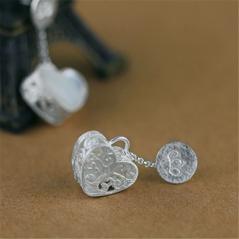 Lotus Fun реальные 925 Серебро Природный оригинальный ручной Fine Jewelry любовь день