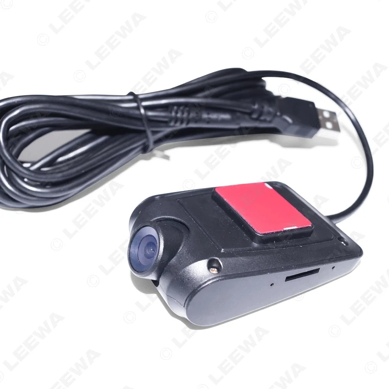  LEEWA Ultra Slim HD Auto Front USB Digital Video Recorder DVR Kamera Für Auto Android 4.2/44/51/ 60