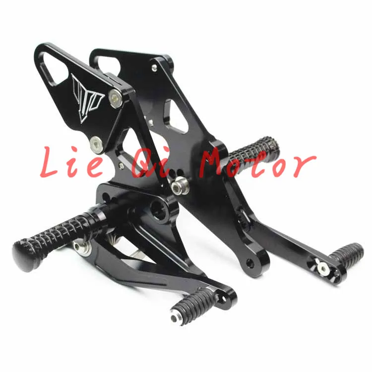 CNC Aluminum Billet Motorcycle Racing Adjustable Rearset Foot Pegs Rear