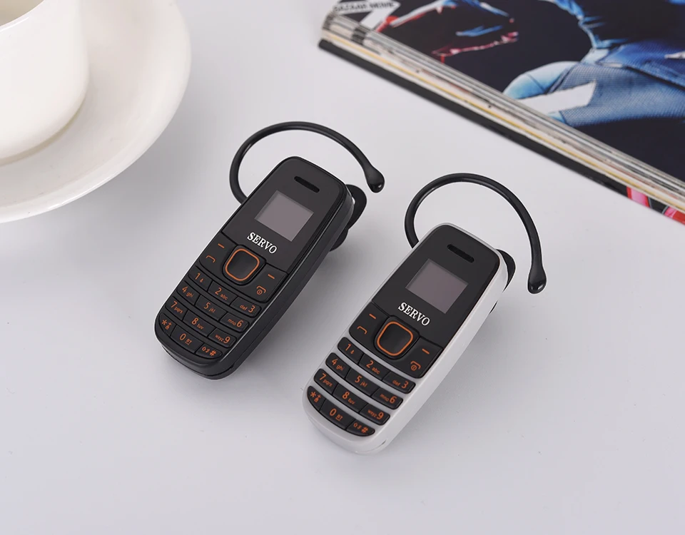 Телефон SERVO S09 0,66 дюймов маленький экран мини мобильный телефон Bluetooth Dialer Bluetooth наушники с низким уровнем радиации GSM мобильный телефон