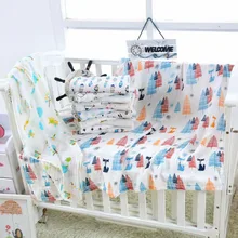 Одеяла для новорожденных; бамбуковое детское постельное белье с принтом «Крылья Ангела»; Пеленальное полотенце для новорожденных; пеленки из хлопка