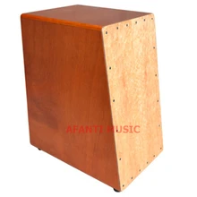 Afanti font b Music b font Maple Mahogany Natural Cajon font b Drum b font KHG