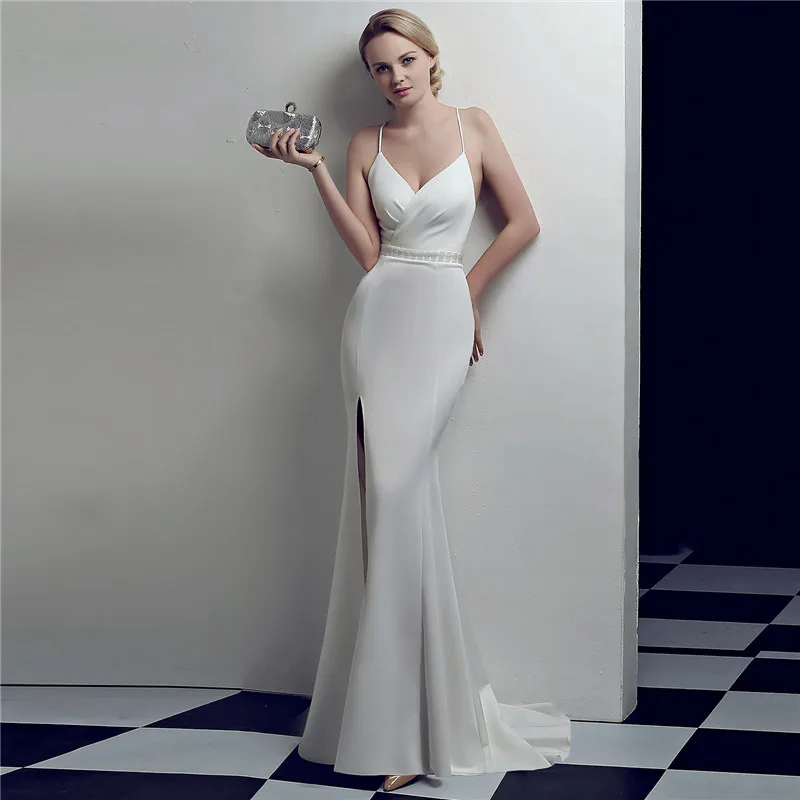 Шампанское платье - Цвет: White