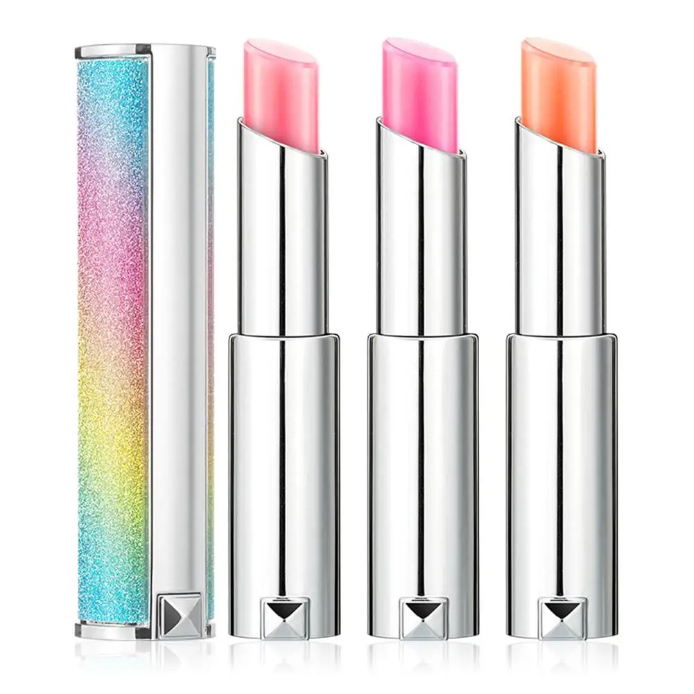 

Temperature Change Color Jelly Lip Cream Moisturizing Lip Balm Makeup Supplies Bright