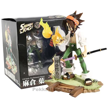 

ARTFX J Anime Shaman King Yoh Asakura 1/8 Scale Boxed 18cm PVC Action Figure Collection Model Doll Toys Gift