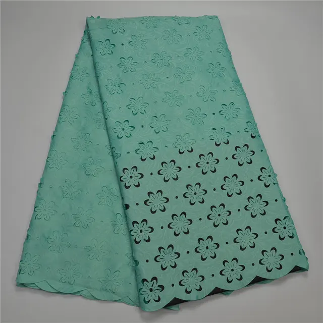 Cotton Lace Laser Cut Lace Fabric Laser Cutting African Lace Swiss