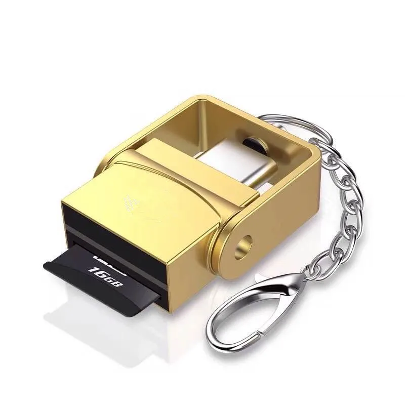 Robotsky USB 3,1 Тип-C Card Reader Тип C USB-C штекерным TF Женский адаптер OTG для OTG телефон планшет Macbook