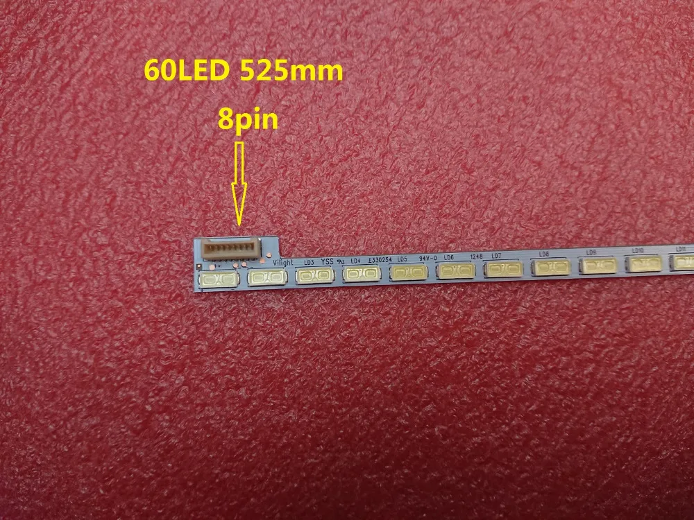 

New 60LED 525mm LED backlight strip for LG 42LS570T T420HVN01.0 74.42T23.001 7030PKG 60ea 42LS5600 42LS560T 42LS570S 42LS575S