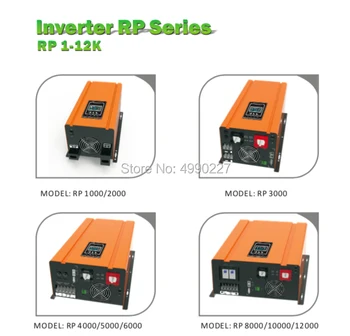 

Pure Sine Wave 3KW 3000W Off grid Inverter DC 12V 24V 48V to AC 220V 230V 240V with AC charger and UPS can be Wall mounted