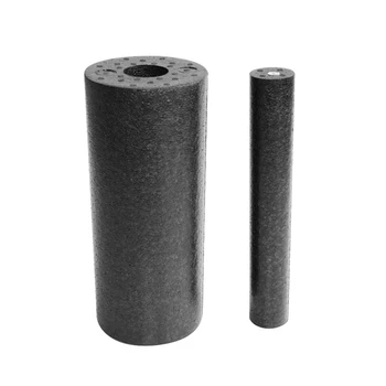 

2 In 1 Set EPP Hollow Yoga Column Foam Roller For Muscles Feet Extra Firm High Density Self Myofascial Release Massage Back