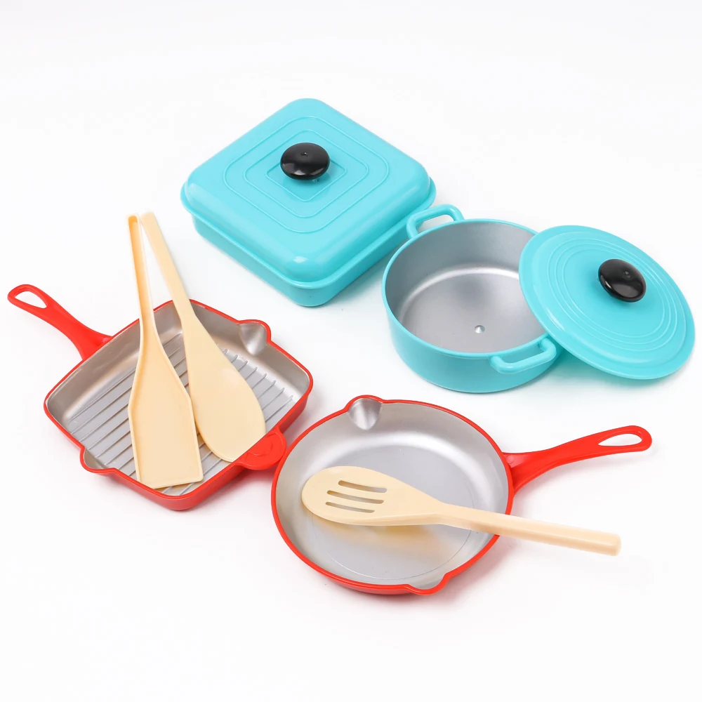 

9Pcs Simulation Kitchen Set Pretend Play Toys Educational Kid Kitchen Set Fun Miniature Toys for Children