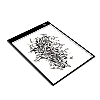 

A4 Ultra-thin Portable LED Light Box Tracer USB Power Cable Dimmable Brightness LED Artcraft Tracing Light Pad for Artists