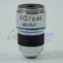 FYSCOPE 1 шт. 40X L = 185 школьная лаборатория образовательного студенческого использования биологический био-микроскоп Ахроматический оптический объектив