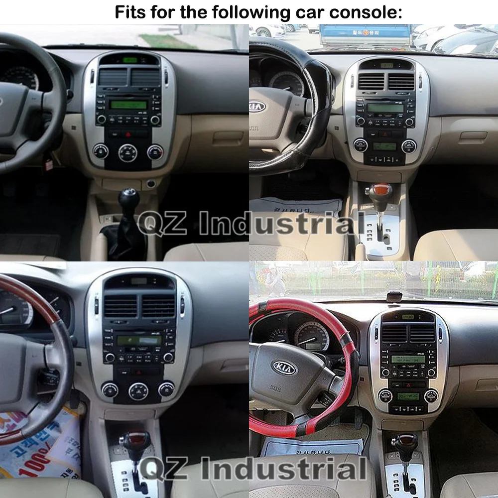 Sale QZ industrial HD 9" 8 Core Android 8.1 T8 car dvd player For KIA Cerato 2004-2008 With GPS 3G 4G WIFI Radio BT SWC RDS Navi Map 5