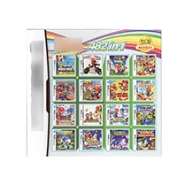 

Video Game DS 3DS Cartridge Card Game Console 482 In 1 MULTI CART