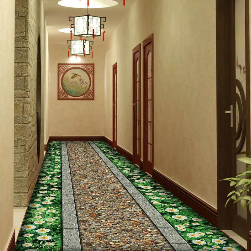 3D печать ковер цветочный узор дверной коврик коврики для прихожей Свадебные гостиная чайный стол коврики кухня ванная комната противоскользящие маты ковры - Цвет: Design No.2