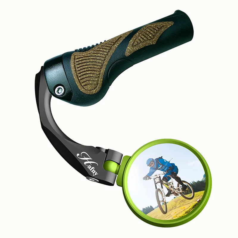 

2017 Hot 1PCS High Quality Universal 360 Rotate Bike Bicycle Cycling Handlebar Rearview Mirror Black Bicycle Accessories