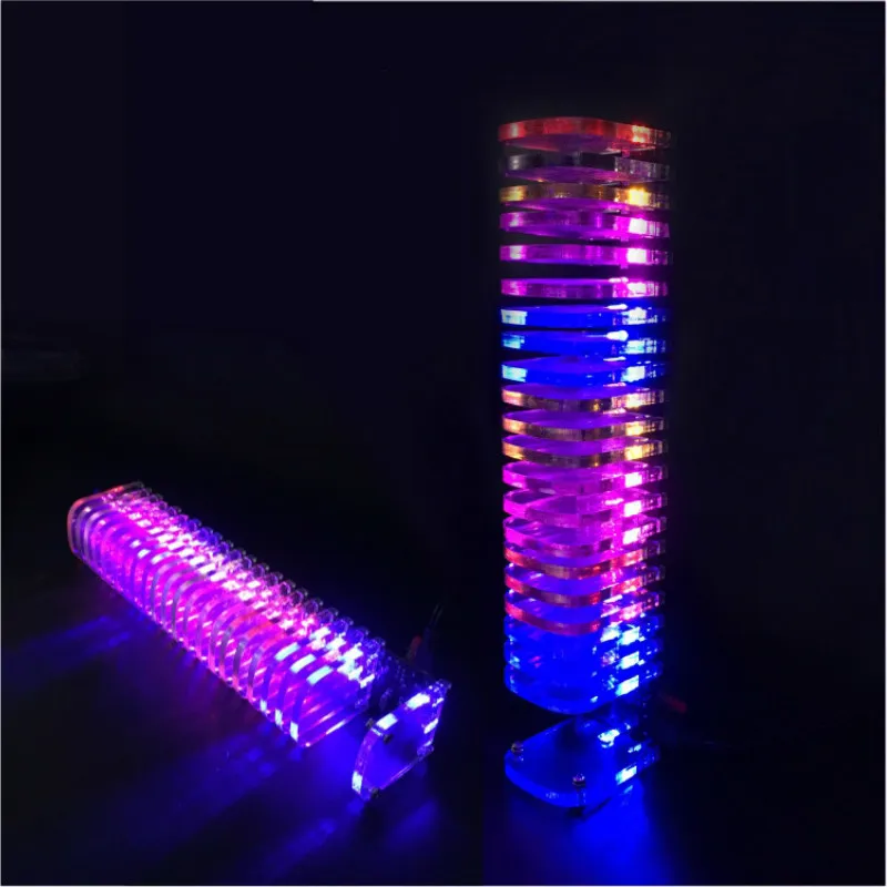 Aiyima LED музыкальный аудио индикатор спектра 21 уровень дисплей электронные Diy