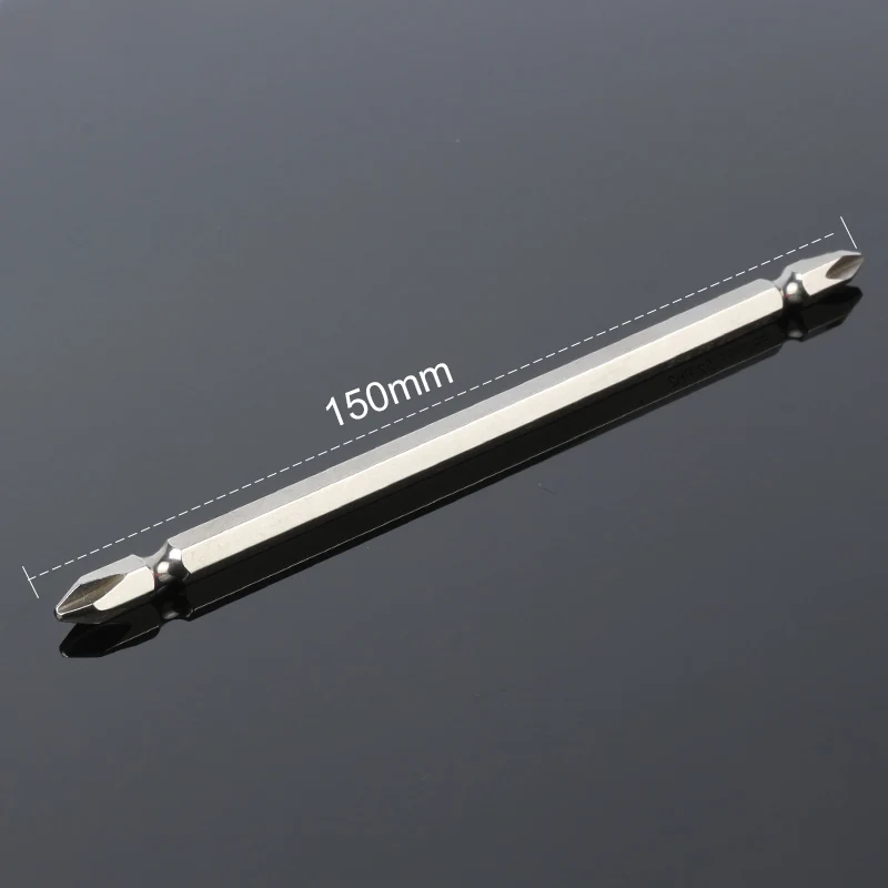 1pc 150mm Long Phillips Ph2 Screwdriver Bits Impact Double